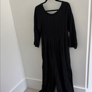 Free People Black Lightweight Jumpsuit S
